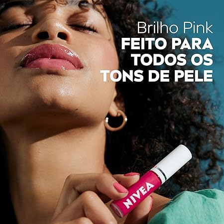 Protetor Labial Nivea Lip Oil Pink Rock 5,5ml