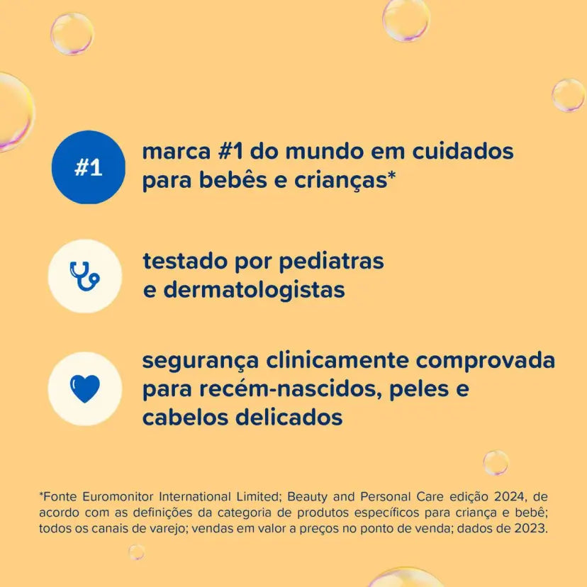 Shampoo Johnson's Baby 200ml Cabelos Normais