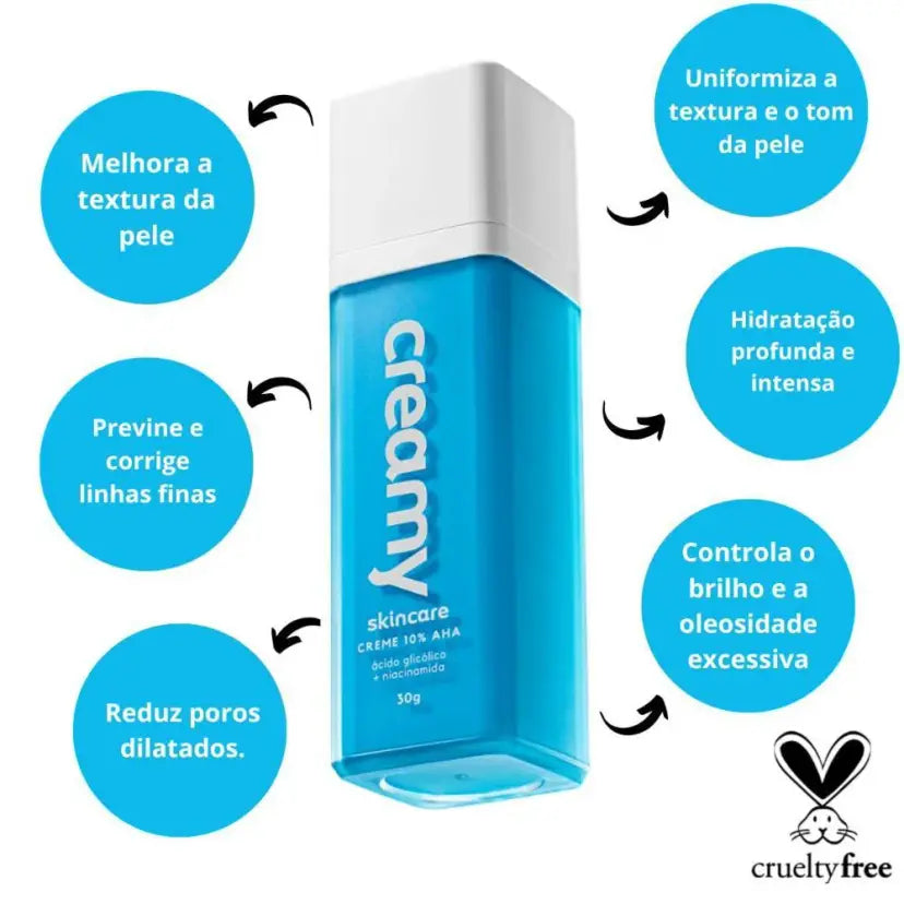 Ácido Glicólico Creamy 30g
