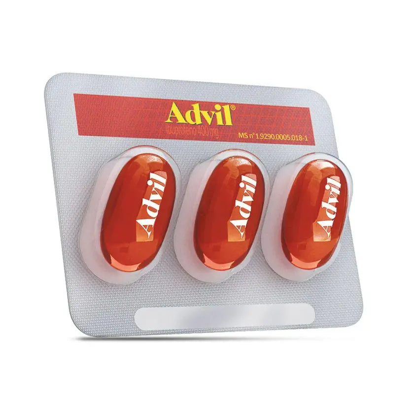 Advil 400mg 3 Cápsulas