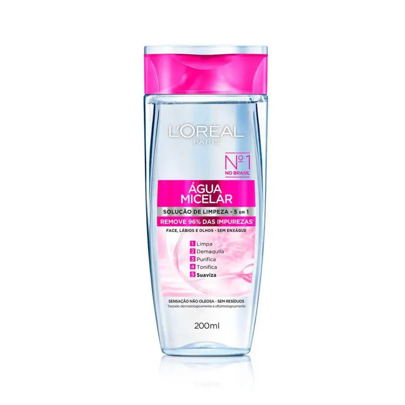 Água Micelar Sol 5 em 1 - 200ml