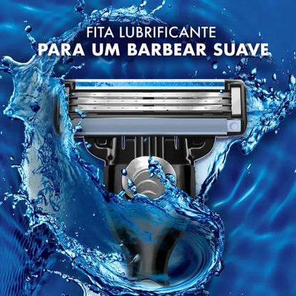 Aparelho de Barbear Gillette Mach3 Sensitive