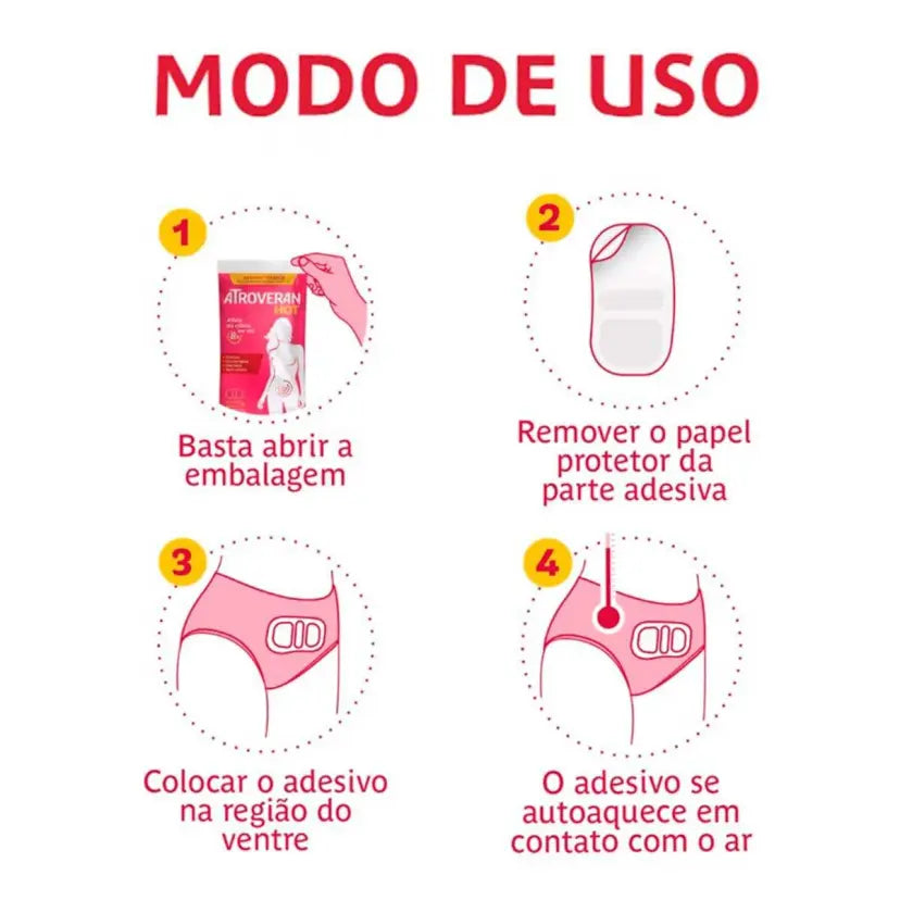 Atroveran Hot 1 Adesivo