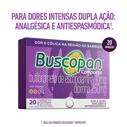 Buscopan Composto 20 Cápsulas