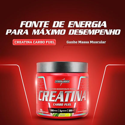 Creatina 300g Sabor Limão Integral