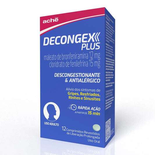 Decongex Plus 12 Comprimidos