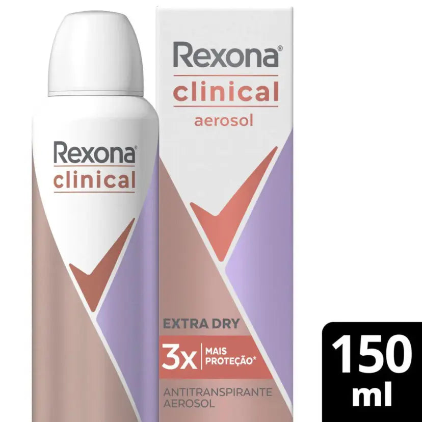 Desodorante Rexona Feminino Clinical Cream Clean 58g