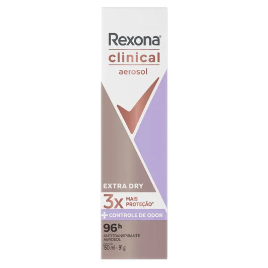 Desodorante Rexona Feminino Clinical Cream Clean 58g