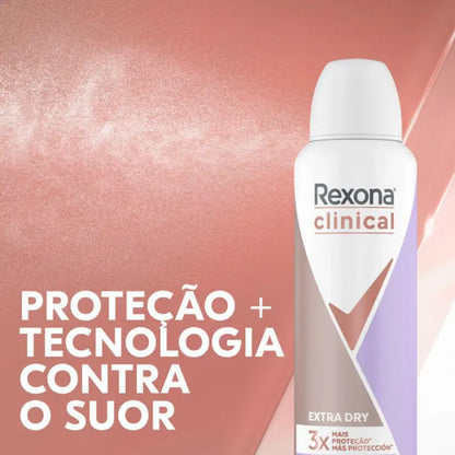 Desodorante Rexona Feminino Clinical Cream Clean 58g