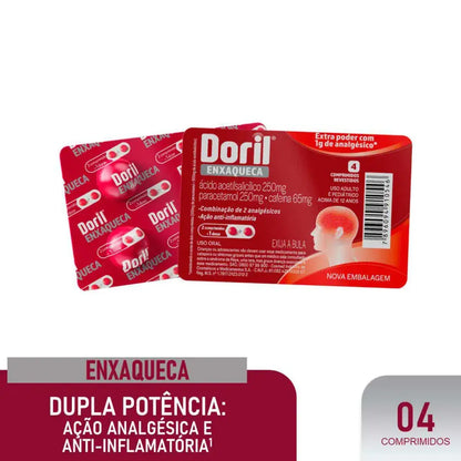 Doril Enxaqueca 4 Comprimidos