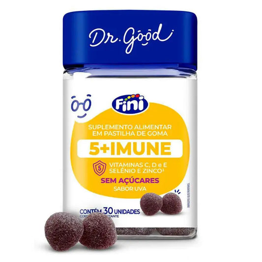 Dr Good Imune Sem Açúcar Uva 30 Gomas Fini