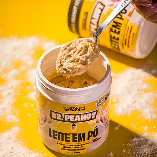 Pasta de Amendoim Dr Peanut Leite em Pó 250g