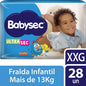 Fralda BabySec Galinha Pintadinha XXG 28 Unidades