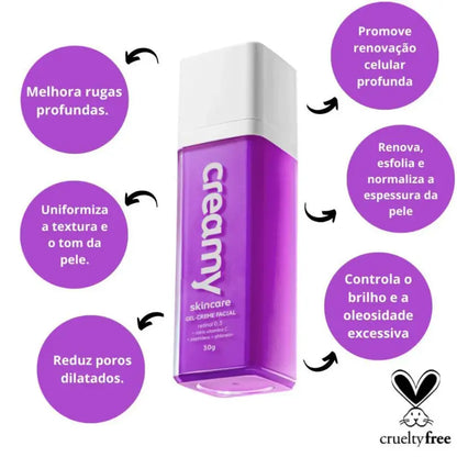 Gel Creme Retinol Creamy 30g