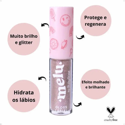 Gloss Labial Ruby Rose Melu