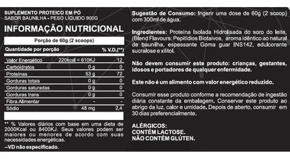 ISO-X Protein 900g – Baunilha