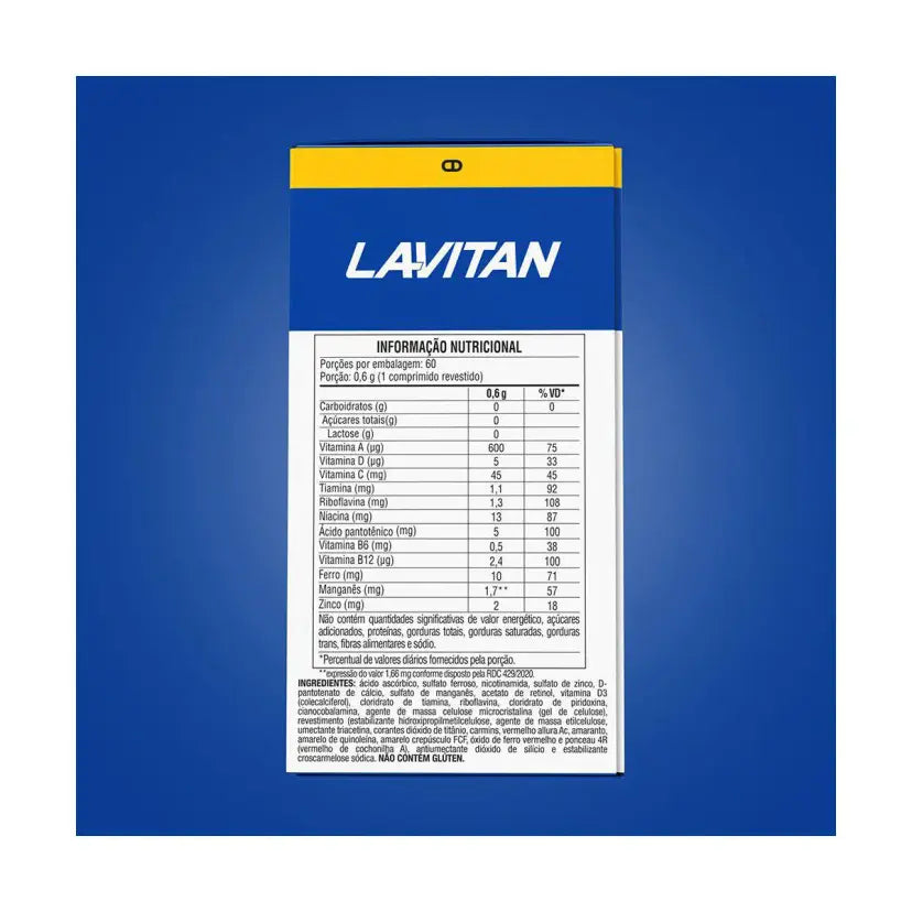 Lavitan AZ Original 60 Comprimidos