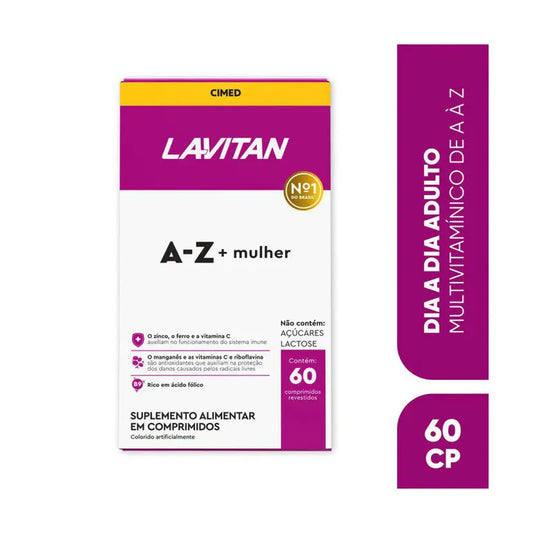 Lavitan Vit AZ Mulher 60 Comprimidos