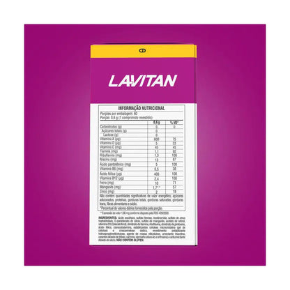 Lavitan Vit AZ Mulher 60 Comprimidos