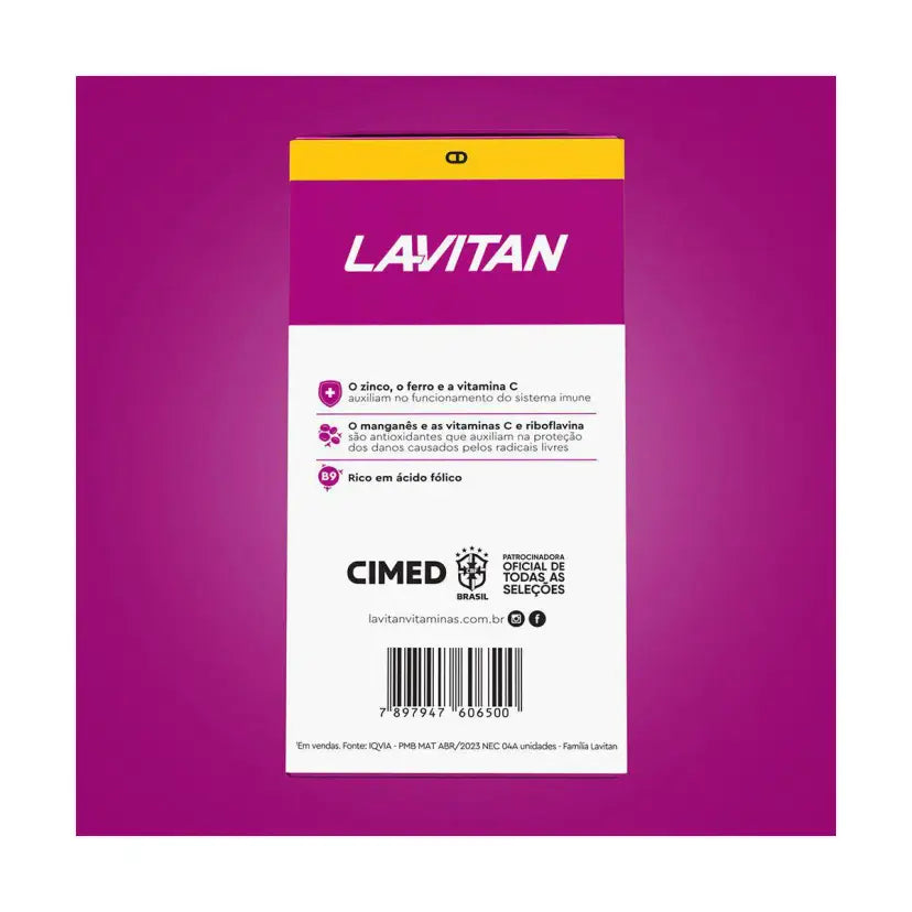 Lavitan Vit AZ Mulher 60 Comprimidos