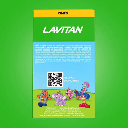 Lavitan Vitamínico Infantil 60 Comprimidos Mastigáveis