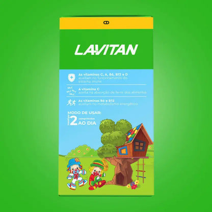 Lavitan Vitamínico Infantil 60 Comprimidos Mastigáveis