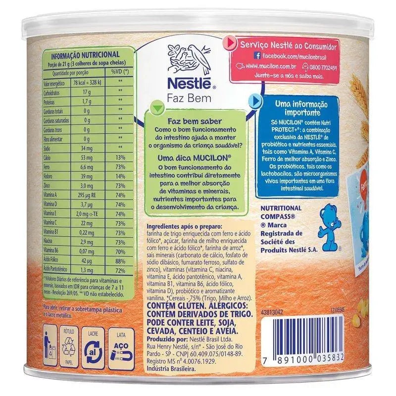 Mucilon Multicereais 400g