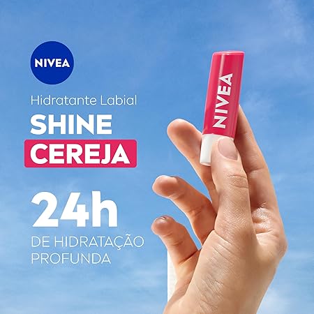 Nivea Lip Care Shine Cereja 4,8g