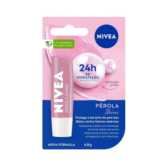 Nivea Lip Care Shine Pérola 4,8g