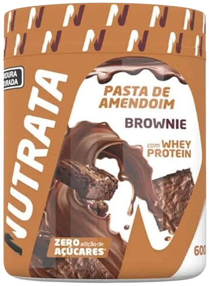 Pasta de Amendoim Nutrata Brownie 600g