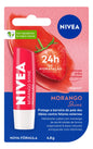 Protetor Labial Nivea FPS 10 Morango 4,8g