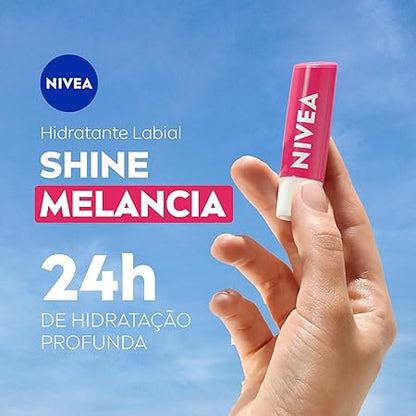 Protetor Labial Nivea Melancia Shine 4,8g