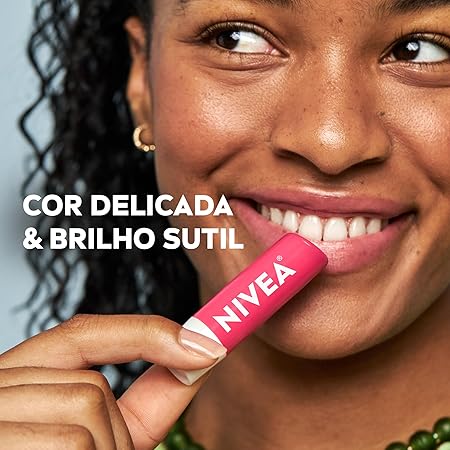 Protetor Labial Nivea Melancia Shine 4,8g