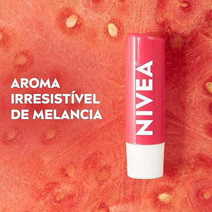 Protetor Labial Nivea Melancia Shine 4,8g