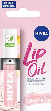 Protetor Labial Nivea Lip Oil Natural Glow 5,5ml