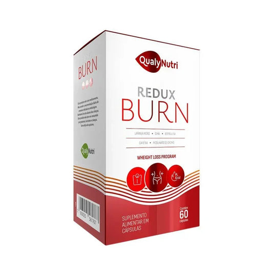 Redux Burn 600mg 60 Cápsulas Qualynutri