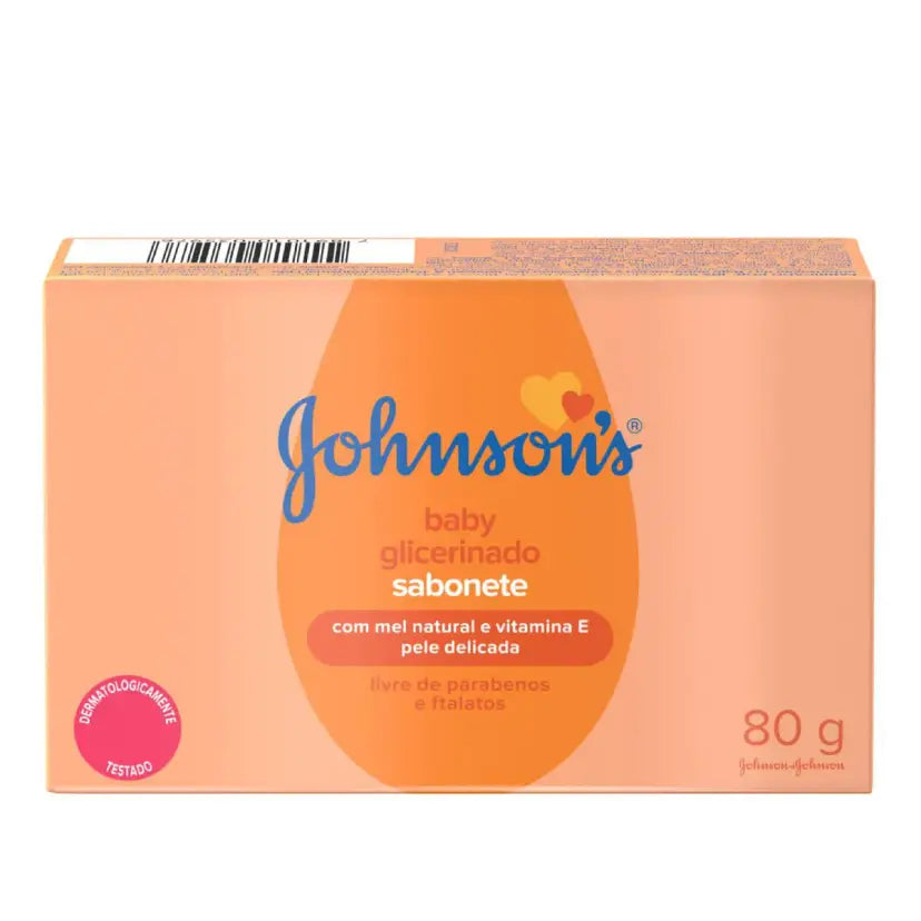 Sabonete Johnson's Baby Glicerina 80g