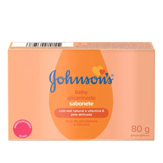 Sabonete Johnson's Baby Glicerina 80g