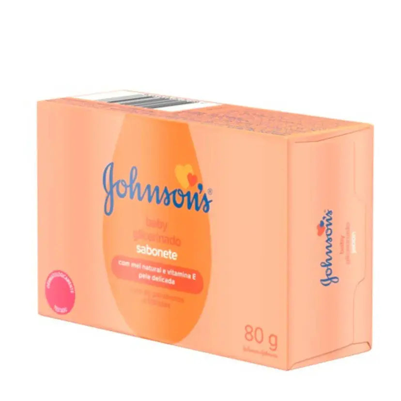 Sabonete Johnson's Baby Glicerina 80g