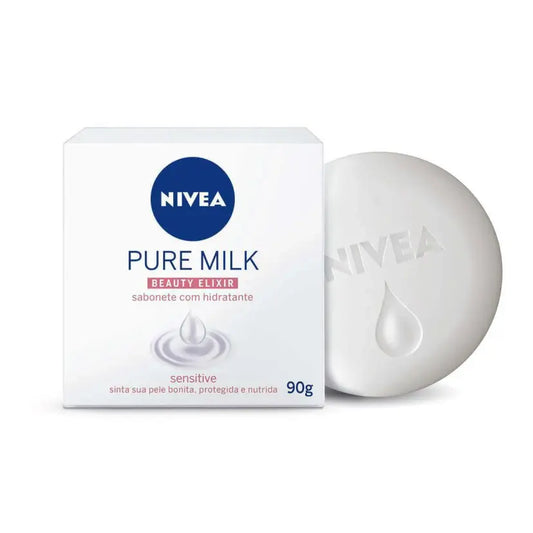 Sabonete Nivea Pure Milk Sensitive 90g