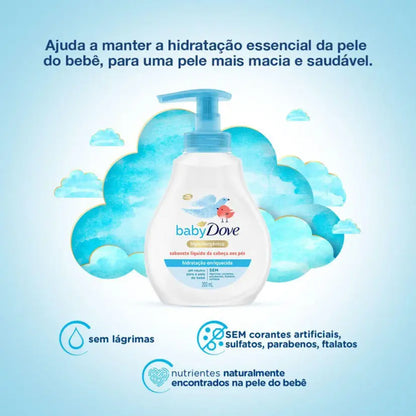 Sabonete Líquido Dove Baby Hidratante 200ml