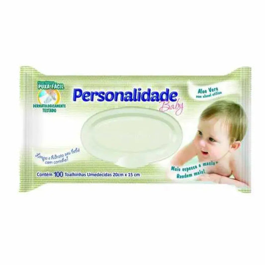 Toalha Umedecida Personalidade B Total Care 100 Unidades