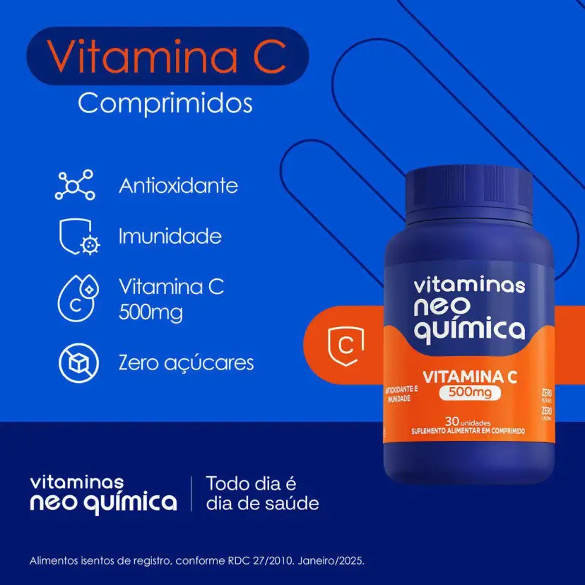Vitamina C Neo Química 30 Comprimidos