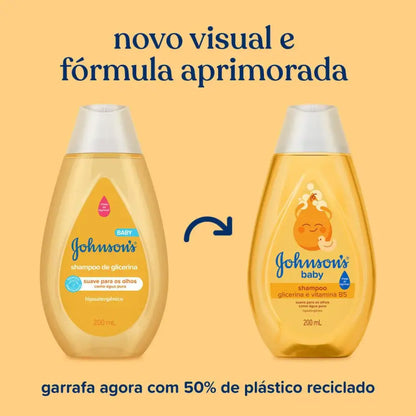 Shampoo Johnson's Baby 200ml Cabelos Normais